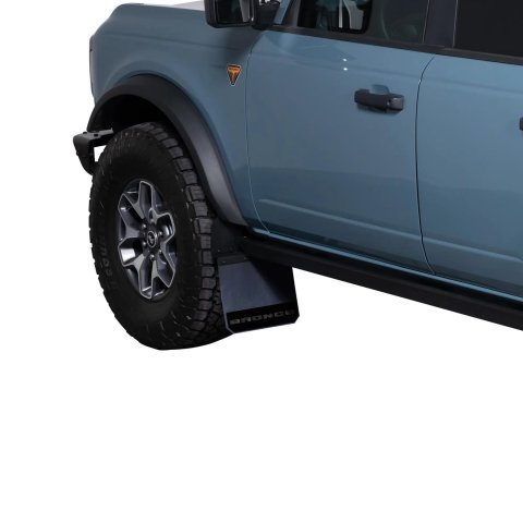 Putco - Mud Flaps for 2021-2025 BRONCO 78580FD Skins Solid Ford Licensed, Ford Bronco (Fits Front) Set of 2