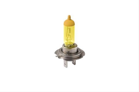 Putco Pure Halogen Bulbs 230007JY Light Bulbs, Halogen, Jet Yellow, 3000K, H7, Pair