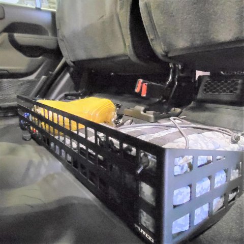 Putco - Bed and Ladder Racks for 2020-2025 GLADIATOR 195249 Under Seat Molle, Jeep Gladiator