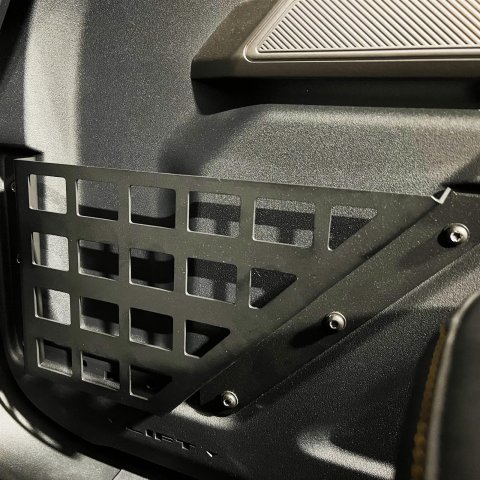 Putco - Bed and Ladder Racks for 2021-2025 BRONCO 195507 Side Pocket Molle, Bronco Molle Front Door Pocket (Replacing OEM Net Pockets)
