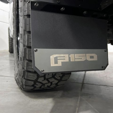 Putco - Mud Flaps for 2015-2025 F-150 78511FD Skins Solid Ford Licensed, Ford (Fits Rear) Set of 2