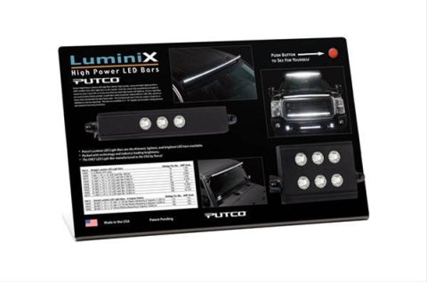 Putco Daytime Running Light Components 230100D LUMINIX HIGH POWER LED POP DISPLAY