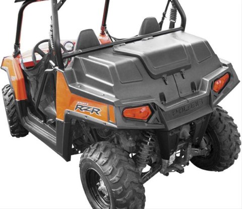 Quadboss Cargo Bed Covers 326779 Tonneau Covers, Covers, Hard Style, Folding, Plastic, Black, Polaris, Each
