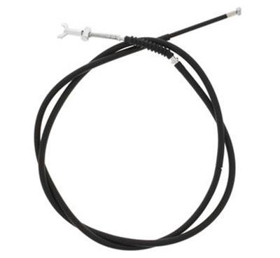 Quadboss Brake Cable Assemblies 565257 Powersports Cables, Rear Hand Brake, PVC Jacket, Black, Kawasaki, Each