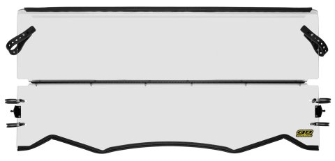 Quadboss Folding UTV Windshields 375616 Windshield FOLDING WINDSHIELD QB CLR
