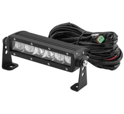 Quadboss Single-Row 1,074 Lumens 7 Inch LED Light Bar 568908 QB SINGLE ROW 6.5"
