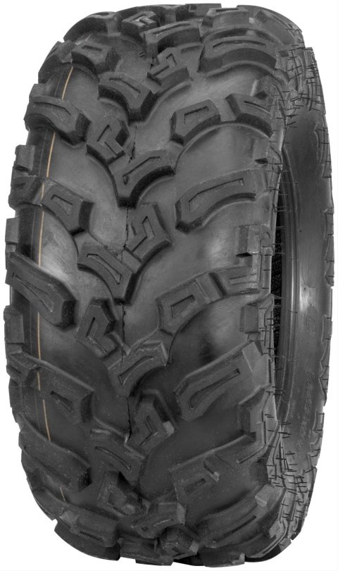 Quadboss QBT447 Utility Tires 25x10-12 Tire, Utility, 25x10-12, Bias-Ply, Blackwall, Rear, Each