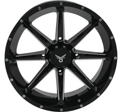Quadboss Wheels 608589 QuadBoss Slicer 18X7 - 4/156 - 4+4
