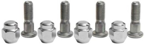 Quadboss Lug Nuts and Bolts 85-1079 QB WHEEL STUD AND NUT KIT