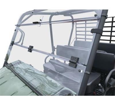 Quadboss Windows, Individual 375789 QuadBoss 09-22 Kawasaki KAF620M Mule 4010 4x4 Windbreak Folding Windshield