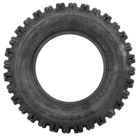 Quadboss QBT700 Series Tires 20x11-10 Tire, QBT739 Series, 20x11-10, Bias-Ply, Blackwall, Front, Each