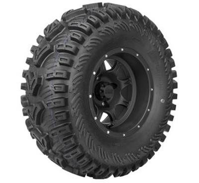 Quadboss QBT448 Utility Tires 26x11-12 Tire, Utility, 26.00 x 11.00-12, Bias-Ply, Blackwall, Front, Rear, Each