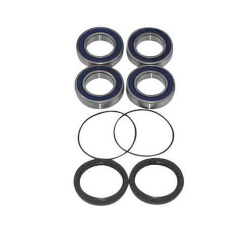 Quadboss Wheel and Carrier Bearing Seal Kits 413845 Powersports Drivetrain Kits, Carrier, Steel, Suzuki, Rear, Kit