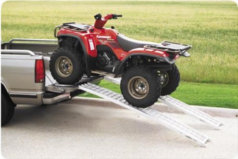 Quadboss UTV Folding Arched Ramps 570088 Ramps, Arched, Folding, Loading Ramp Type, 2,400 lbs. Capacity, Aluminum, 18 in. Width, 88 in. Length, Pair