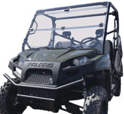 Quadboss Powersports Windshields 375785 Windshields, QB WINDBREAK FOLDING SHIELD, Clear