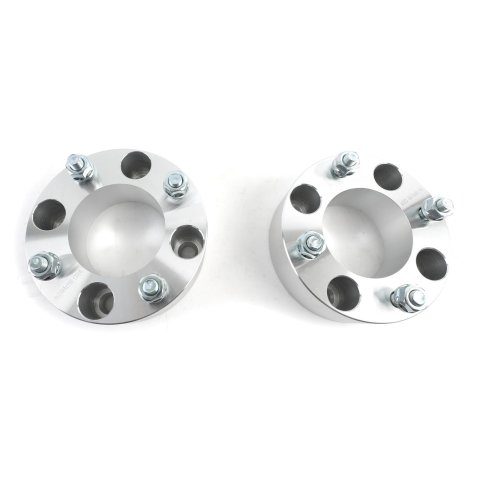 Quadboss 2 inch Wheel Spacers 563874 Spacers, in. Thick, 4 x 110mm Bolt Pattern, Aluminum, Universal, Pair