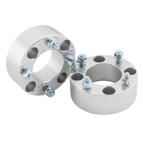 Quadboss 2 inch Wheel Spacers 563889 Spacers, 4 x 137mm Bolt Pattern, in., Aluminum, Pair