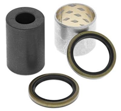 QuadBoss Lower Shock Bushing Kits 414899 Bushings, Straight Eye, Nylon, Black, Kawasaki, Kit