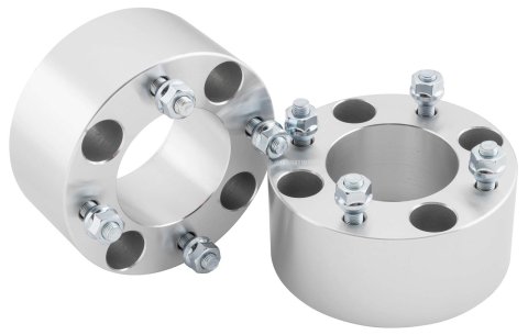 Quadboss 3 inch Wheel Spacers 563535 Spacers, in. Thick, 4 x 137mm Bolt Pattern, Aluminum, Universal, Pair