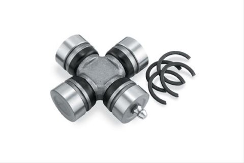 Quadboss Universal Joints 417802 U Joint, Greasable, 4 Grooved Cap Style, Steel, Arctic Cat, Suzuki, Yamaha, Each