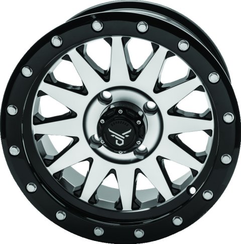 Quadboss Wheels 608561 QuadBoss Wagon 15X7 - 5+2 - 4/137 - Machined