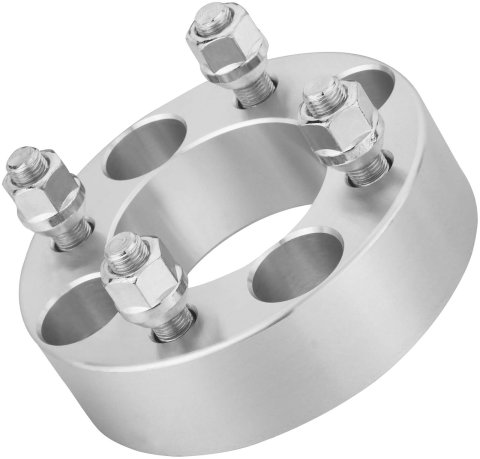 Quadboss 1.5 inch Wheel Spacers 563873 Spacers, 1.50 in. Thick, 4 x 156mm Bolt Pattern, Aluminum, Universal, Pair