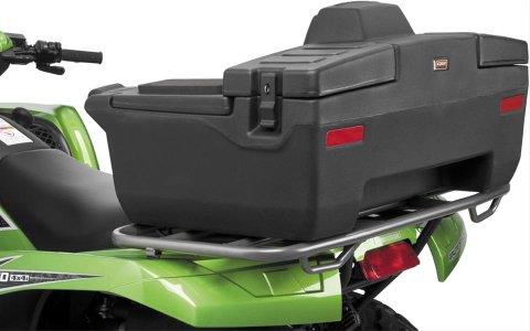 Quadboss ATV Rear Loungers 157302 Lounger Box, Polyethylene, Black, 36.5 in. Length, 17 in. Width, 25.5 in. Height, Each