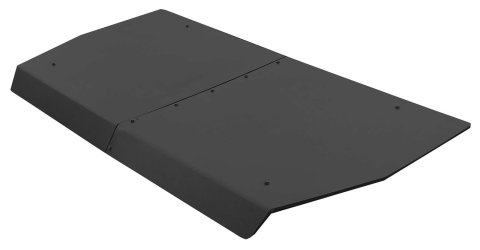 Quadboss UTV Roofs 324518 Hard Top, Roof, Cab Top Style, Polyethylene, Black, for use on Honda®, Each