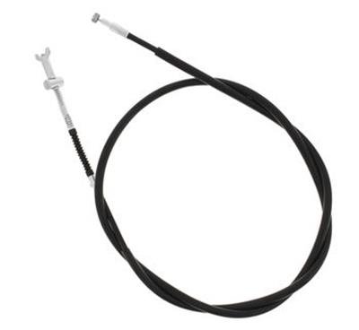 Quadboss Brake Cable Assemblies 565224 Powersports Cables, Rear Hand Brake, PVC Jacket, Black, Honda, Each