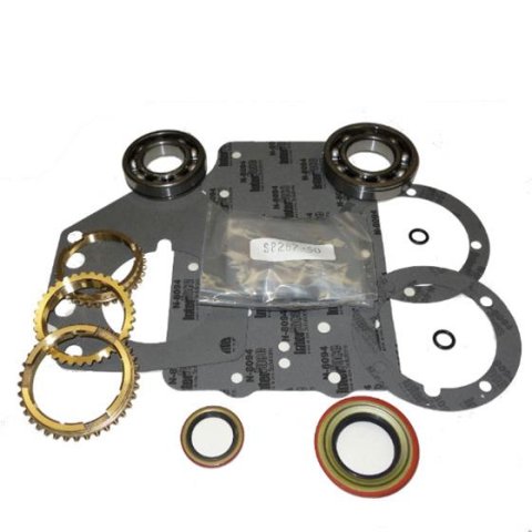 USA Standard Gear Manual Transmission Bearing Kits for 1976-1979 CJ5, CJ7 - ZMBK122WS and Seal Overhaul Kit, and Seal Overhaul Kit