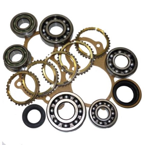USA Standard Gear Manual Transmission Bearing Kits for 1990-1993 B2200, 1989-1991 RX-7 - ZMBK132DWS and Seal Overhaul Kit, and Seal Overhaul Kit