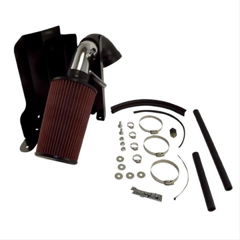 Rugged Ridge Air Intake Kits 17750.2 Intake, Polished Aluminum Tube, Red Filter, Jeep, 4.0L, 6-Cylinder, Kit