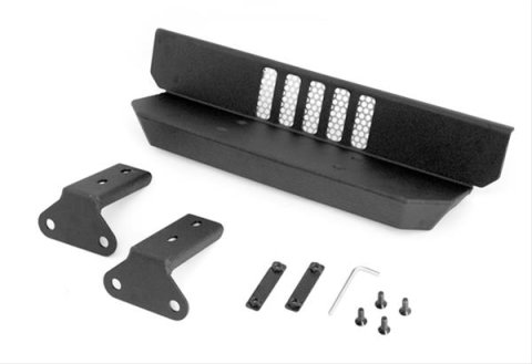 Rugged Ridge XHD Bumper Steps 11547.1 Step, Fits With Bumper, Rear, 31.0 in Length, Aluminum, Black Powdercoat, Jeep, Each