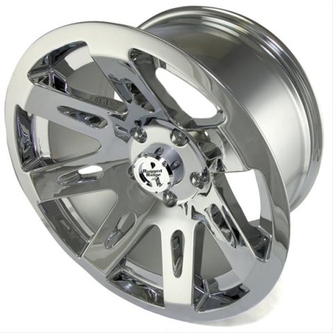 Rugged Ridge Chrome XHD Series Wheels 17x9 Wheel, Aluminum, Chrome, 17 in. x 9 in., 5 x 5 in. Bolt Circle, 5.472 in. Backspace, Each