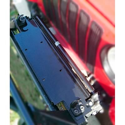 Rugged Ridge Universal Winch Mounts 11238.1 Mount, Plate, Steel, Black Powdercoat, Each