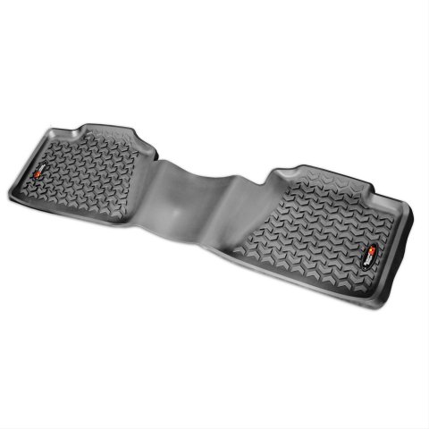Rugged Ridge All-Terrain Floor Liners 82951.1 Liner, All-Terrain, Second Seat, Thermoplastic, Black, for Nissan, SUV, Each