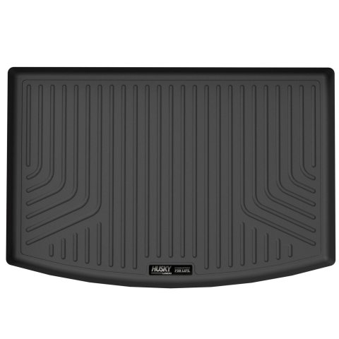 Husky WeatherBeater Floor Liners for 2020-2021 CX-3 - 48621 Mats, WeatherBeater, Cargo Area, Rubberized, Thermoplastic, Black, Mazda, Each