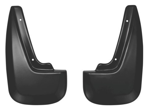 Husky Custom-Molded Mud Guards 57861 Flaps, Custom-Molded, Rear, Thermoplastic, Black, Chevy, Equinox, Pair