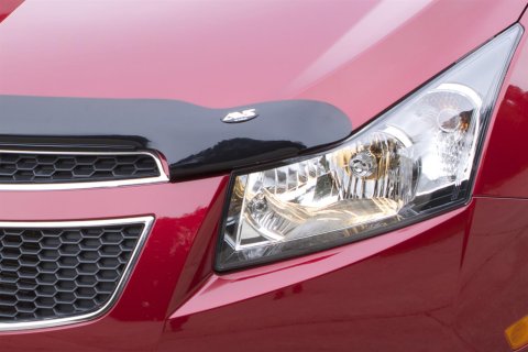 Husky Hood Shields for 2012-2016 CR-V - 2810066 Bug Guard, Carflector, Acrylic, Smoke, Honda®, Each