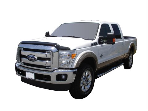 Husky Bugflectors II 2815059 Bug Guard, Bugflector II, Acrylic, Smoke, Full Height Design, Ford, Each