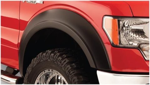 Husky Extend-A-Fender Flares for 2023 3500, 2500, 2019-2024 1500 - 2805926 Fender Flares, Extend-A-Fender, Front and Rear, Black, Dura-Flex Thermoplastic, Ram, Set of 4