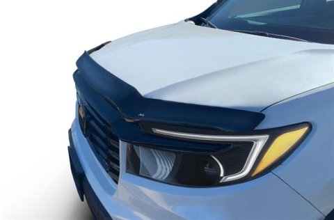 Husky Bugflectors II for 2021-2025 RIDGELINE - 2815516 Bug Guard, Bugflector II, Acrylic, Smoke, use on Honda®, Each
