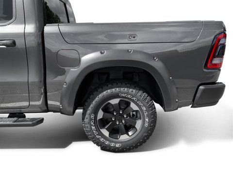 Husky Pocket-Style Fender Flares for 2019-2024 1500 - 2805936 Flares, Pocket-Style, Front and Rear, Matte Black, Dura-Flex Thermoplastic, Ram, Set of 4