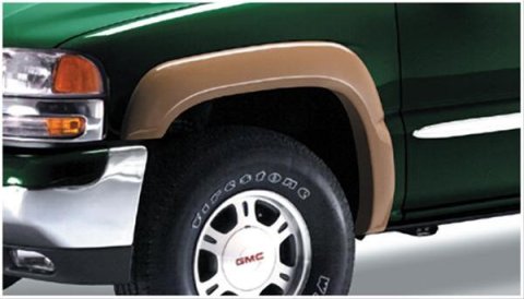 Husky Extend-A-Fender Flares 2804906 Fender Flares, Extend-A-Fender, Front and Rear, Black, Dura-Flex Thermoplastic, Chevy, GMC, Set of 4