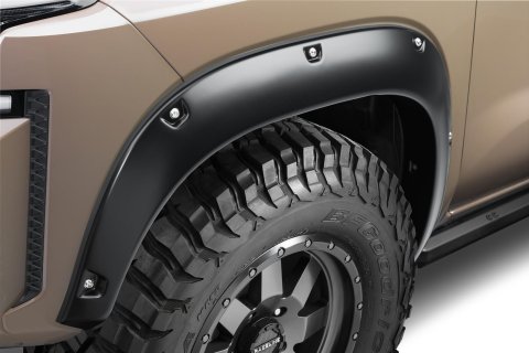 Husky Pocket-Style Fender Flares for 2022-2023 FRONTIER - 2807911 Flares, Pocket-Style, Front and Rear, Black, Dura-Flex Thermoplastic, Nissan, Frontier, Set of 4
