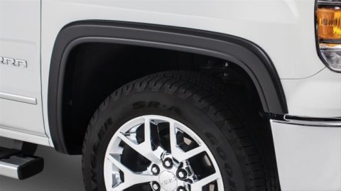 Husky OE-Style Fender Flares for 2016-2018 SIERRA 1500 - 2804973 Flares, OE-Style, Front and Rear, Black, Dura-Flex Thermoplastic, GMC, Set of 4