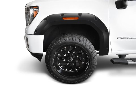 Husky Pocket-Style Fender Flares for 2020-2025 SIERRA 2500 HD, 3500 HD - 2804987 Flares, Pocket Style, GMC, Set of 4