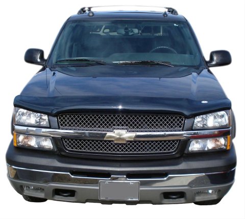 Husky Bugflectors II for 2002-2006 AVALANCHE 1500, 2500 - 2815457 Bug Guard, Bugflector II, Smoke, Chevy, Each