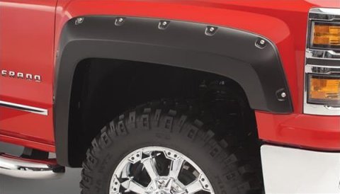 Husky OE-Style Fender Flares for 2019-2023 RANGER - 2802949 Flares, OE-Style, Front/Rear, Matte Black, Dura-Flex Thermoplastic, Ford, Set of 4