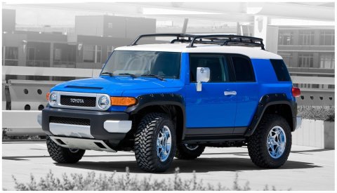 Husky Pocket-Style Fender Flares for 2007-2014 FJ CRUISER - 28031922 Flare, Pocket Style, Front, Rear, Black, Dura-Flex Thermoplastic, Toyota, Set of 4